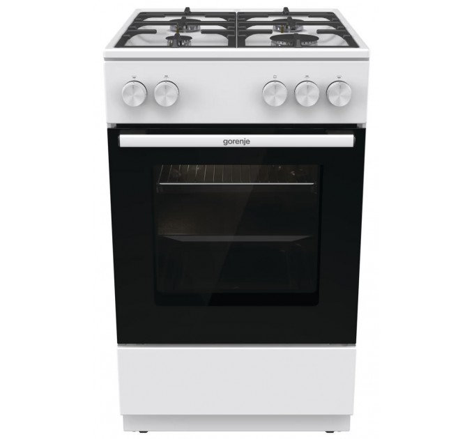 Плита Gorenje газова, 70л, 50x60см, чавун, білий