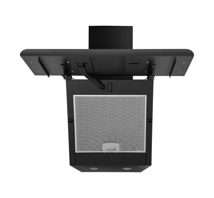 Вытяжка ARDESTO наклонная, 60см, 900м3ч, стекло, 2х1Вт LED, сенсор, черный