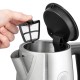 Электрочайник Russell Hobbs Heaton, 1.7л, нержавеющая сталь, серебристо-черный