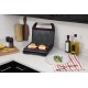 Гриль Russell Hobbs прижимной Family SteelGrill 1650Вт, темп. режимов-1, металл, крассно-черный