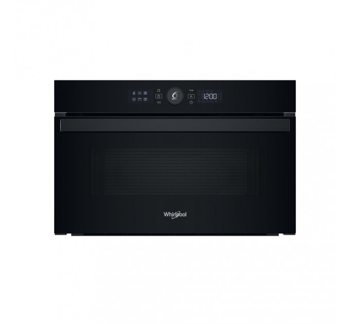 Микроволновая печь Whirlpool встраиваемая, 31л, электронное упр., 1000Вт, гриль, дисплей, черный