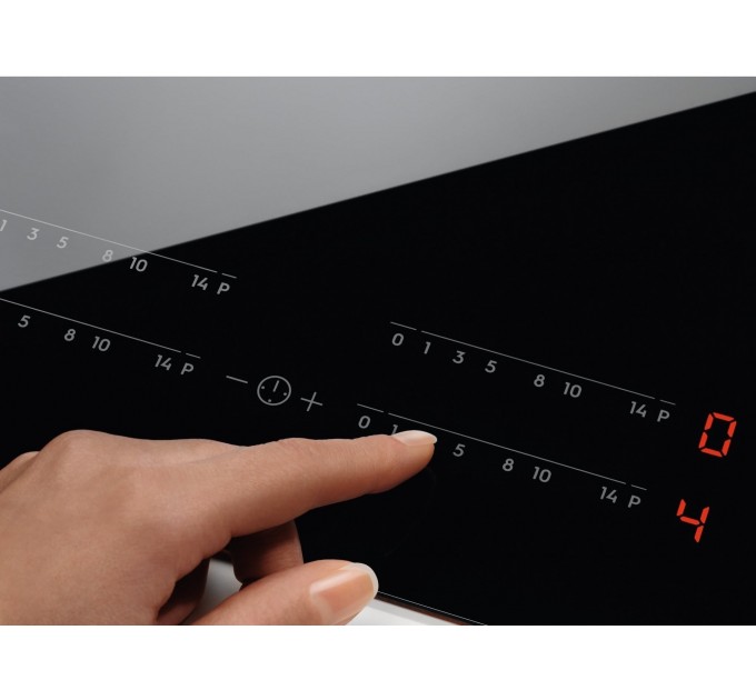 Варочная поверхность Electrolux индукционная, 60см, Hob2Hood, черный