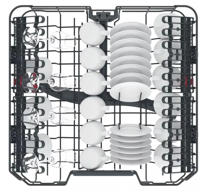 Посудомоечная машина Whirlpool встраиваемая, 14компл., A+++, 60см, дисплей, 3я корзина, белый