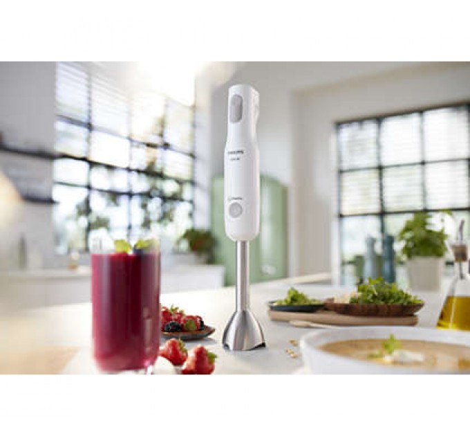 Блендер Philips погружной Daily Collection 650Вт, 4в1, белый