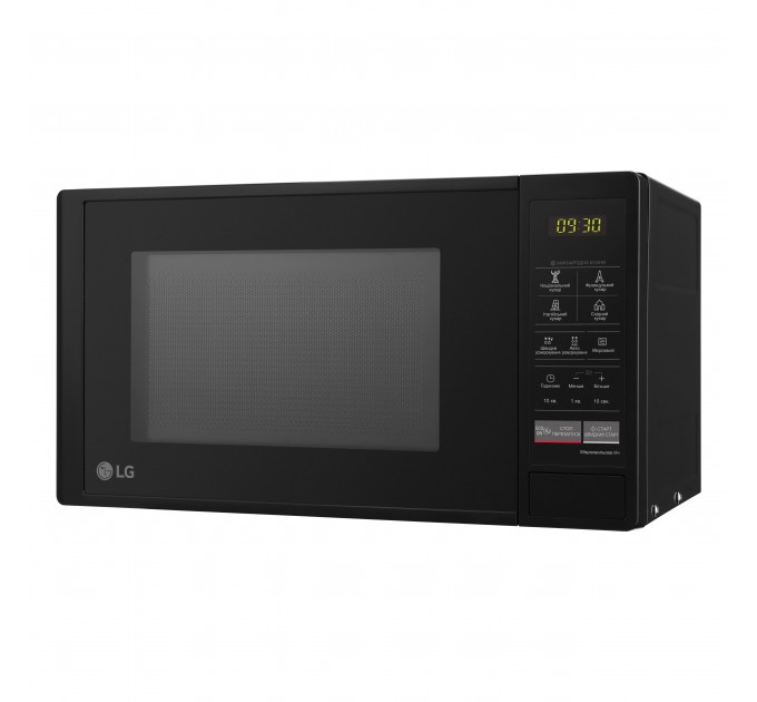 Микроволновая печь LG, 20л, электр. управл., 700Вт, дисплей, черный