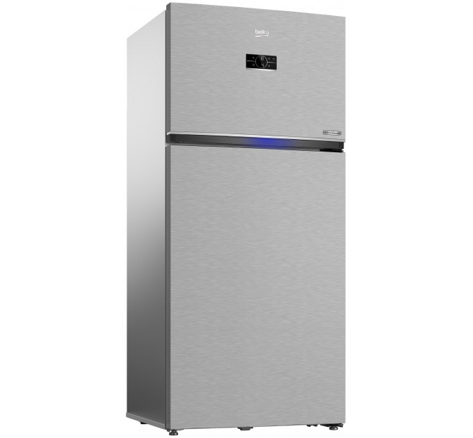 Холодильник Beko с верхн. мороз., 187x83.2х76.2, холод.отд.-465л, мороз.отд.-165л, 2дв., A++, SN-T, нерж
