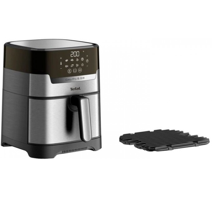 Мультипечь Tefal EasyFry&Grill Precision, 1550Вт, чаша-4.2л, сенсорное, пластик, серый