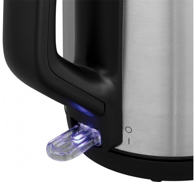 Электрочайник Russell Hobbs Heaton, 1.7л, нержавеющая сталь, серебристо-черный