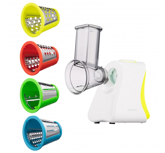 Мультирезка ARDESTO, 200Вт, 4 насадки, корпус-пластик, белый