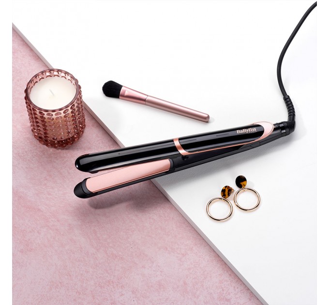 Випрямитель Babyliss, 52Вт, темп.режимов-5, 140-235С, керамика, черный