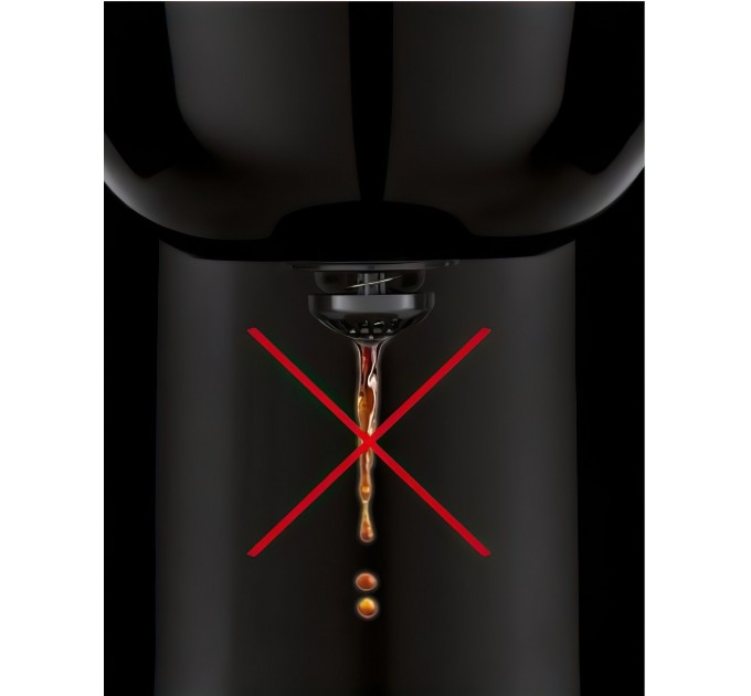 Кавоварка Tefal крапельна Good Value 0.6л, мелена, чорний