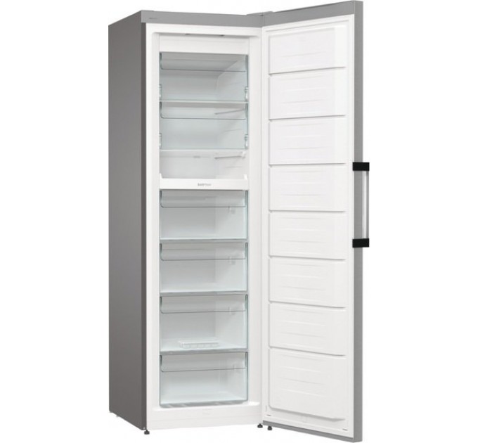 Морозильная камера Gorenje, 185.5x59.5х66.3, 280л, 1дв., A++, NF, диспл внешн., инвертор, матовый нерж