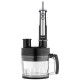 Блендер ARDESTO заглибний 1000Вт, 7в1, чаша-2000мл, насадка для нарізання кубиками, чорно-сріблястий