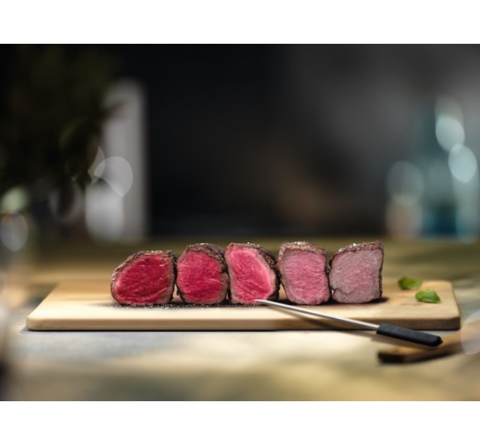 Духовой шкаф Electrolux электрический, 72л, A+, дисплей, конвекция, пиролиз, телескопические направляющие, черный