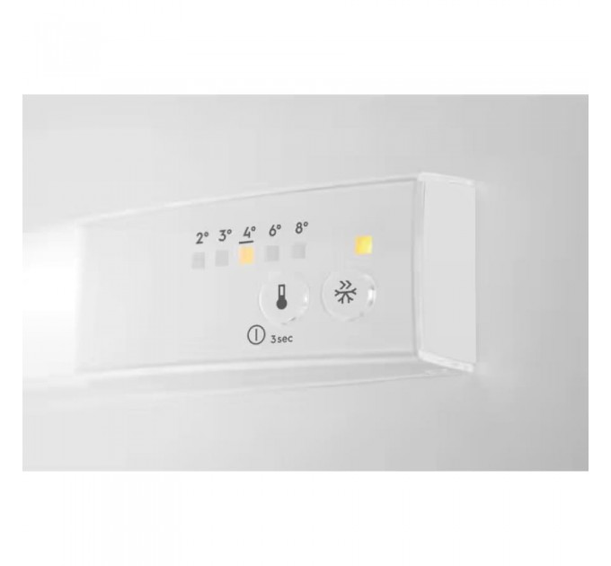 Холодильник Electrolux вбудований з верхн. мороз., 122x55х55, холод.відд.-173л, мороз.відд.-14л, 1дв., E, ST, білий