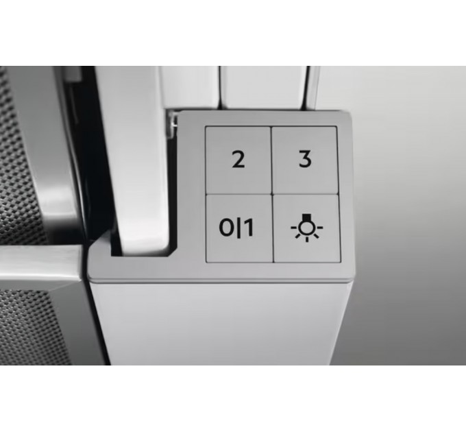 Вытяжка Electrolux телескопическая, 59см, 410м.куб/ч, белый