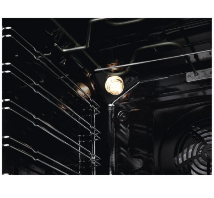 Духова шафа Electrolux електрична Rococo, 72л, A, конвекція, чорний