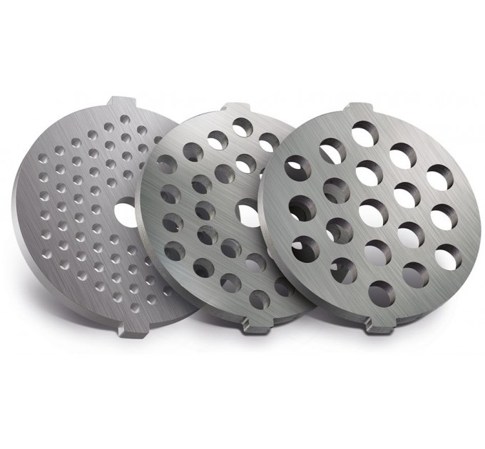 Мясорубка Tefal HV1 7in1, 1400Вт, 1.7кг/мин, 3 решетки, насадка для колбас, 3 терки, пластик, черно-серебристый