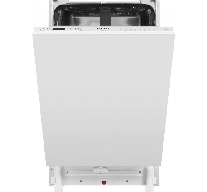 Посудомоечная машина Hotpoint встраиваемая, 10компл., A++, 45см, дисплей, 3я корзина, белый