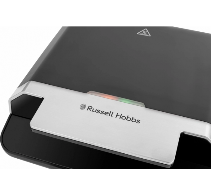 Сендвічмейкер Russell Hobbs, 750Вт, 1 пластина-сендвіч, корпус-пластик, чорний