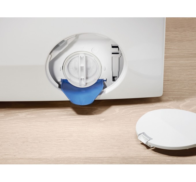 Пральна машина Electrolux фронтальна, 8кг, 1600, A, 60см, дисплей, пара, інвертор, universaldose, білий