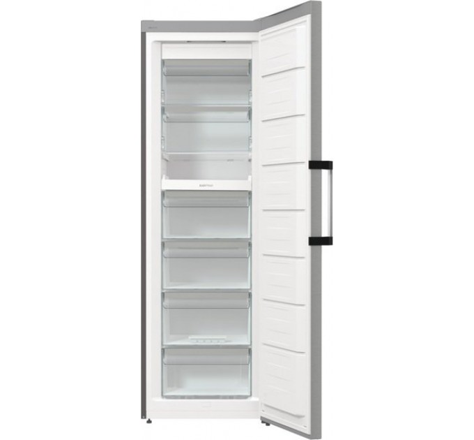 Морозильная камера Gorenje, 185.5x59.5х66.3, 280л, 1дв., A++, NF, диспл внешн., инвертор, матовый нерж