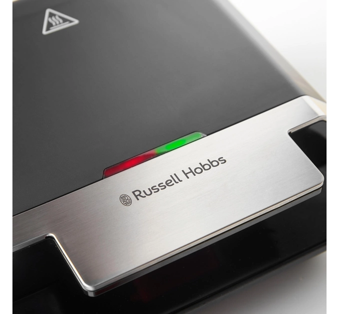 Сендвічмейкер Russell Hobbs, 750Вт, 1 пластина-сендвіч, корпус-пластик, чорний
