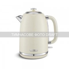 Электрочайник ARDESTO 1.8л, Strix, металл, бежевый глянцевый