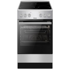 Плита Hansa электрическая стеклокерамическая, 50х60см, 62л, нержавеющая сталь