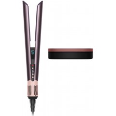 Випрямитель Dyson с влажного на сухое HТ01 Airstrait Jasper/Plum, темп.режимов-3, 80-140С, OLED-дисплей, металл, фиолетовый