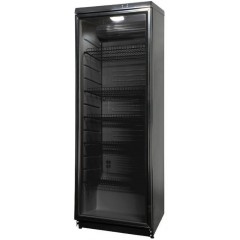 Холодильна вітрина Snaige, 173x60х60, 350л, полок - 5, зон - 1, бут-154, 1дв., ST, чорний