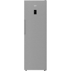 Морозильная камера Beko, 187x60x71, 286л, 1дв., E, NF, нержавейка