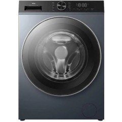 Пральна машина TCL фронтальна, 8кг, 1400, A+++, 53см, дисплей, пара, інвертор, сірий