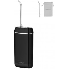 Ирригатор ARDESTO портативний, чаша 140 мл, Li-ion аккум. в компл., чорний