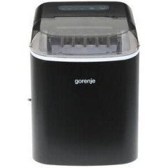 Льодогенератор побутовий Gorenje, 12кг/добу, 2.2л, дисплей, чорний
