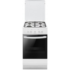 Плита Hansa газова, 56л, 50x60см, чавун, білий