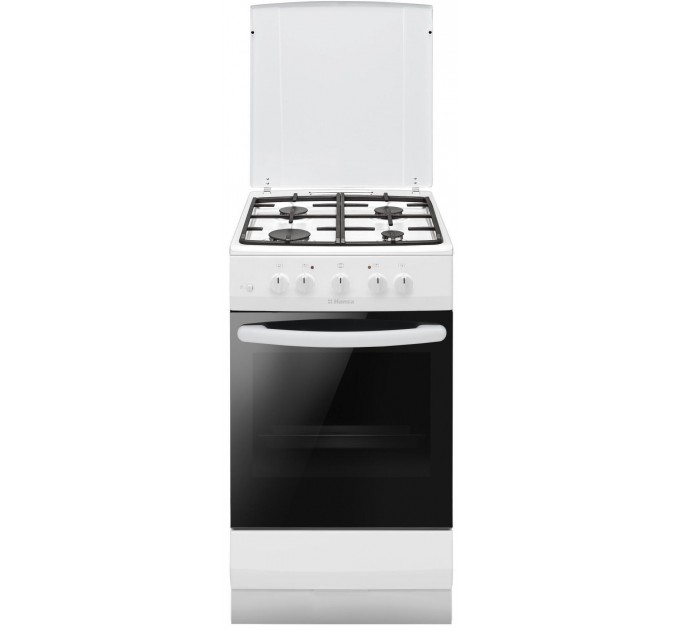 Плита Hansa газова, 56л, 50x60см, чавун, білий