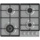 Варильна поверхня Gorenje газова, 60см, чавун, нерж