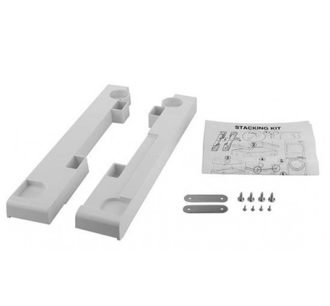 Комплект монтажный Candy для соединения стиральной машины с сушильной машиной, 34-45см, белый