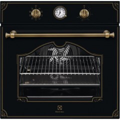 Духова шафа Electrolux електрична Rococo, 72л, A, конвекція, чорний