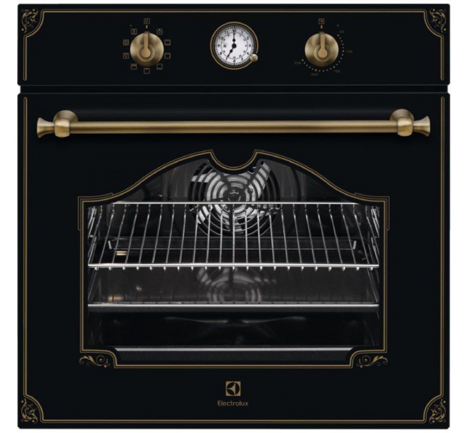 Духова шафа Electrolux електрична Rococo, 72л, A, конвекція, чорний