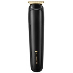 Триммер Remington T-Series для бороды и усов, акум., роторный мотор, насадок-12, сталь, черный