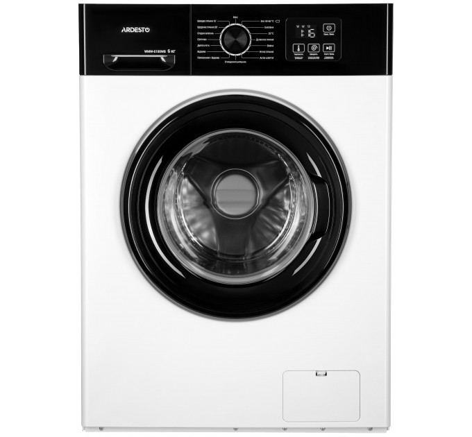 Пральна машина ARDESTO фронтальна, 6кг, 1200, А++, 45см, дисплей, білий