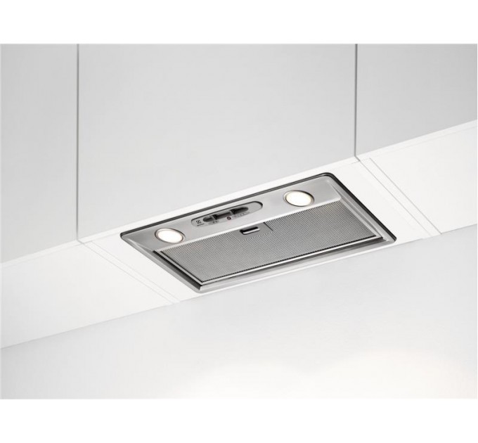 Витяжка Electrolux вбудована, 52см, 600м.куб/год., нерж
