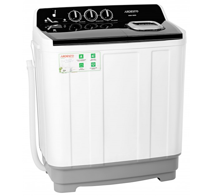 Пральна машина ARDESTO напівавтомат., 8кг, 1350, A, 45.5см, віджим, білий