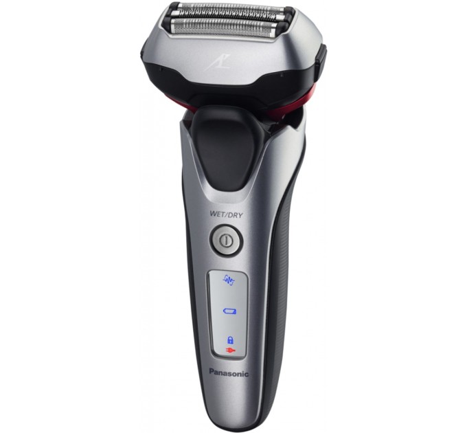 Бритва електр. Panasonic сіткова, 13000 об/хв, бритв.головок-3, Li-Ion, сух.+волог., тример, сірий