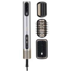 Фен-щітка Babyliss Limited Edition SilverGold, 1600Вт, 4 режими, іоніз-я, хол. обдув, кераміка, сірий