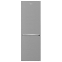 Холодильник Beko с нижн. мороз., 186x60x67, xолод.отд.-223л, мороз.отд.-120л, 2дв., E, ST, нержавеющая сталь