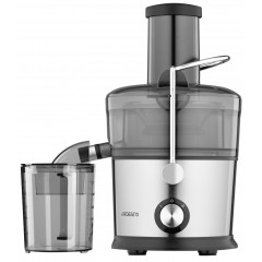 Соковыжималка ARDESTO центробежная 1100Вт, чаша-1л, пластик/металл, серебристо-черный