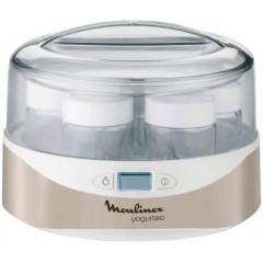 Йогуртница Moulinex Yogurteo 15Вт, стаканов-7х0.16л (стекло), пластик, белый